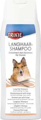 Produktbild von Trixie - Hundepflege - Langhaar‑Shampoo 250 ml - Hundeshampoo - erleichtert Kämmen