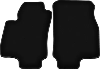 Image de Wielganizator Tapis avant de sol velours sur-mesure pour Opel Astra G (1998-2009, berline, kombi, hatchback) noir, jeu 2 pièces, fixations