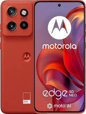 Obrázek produktu pro Motorola edge 50 Neo , 16,1 cm (6.36"), 8 GB, 256 GB, 50 MP, Android 14, Červená