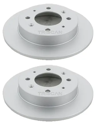 Produktbild von 2 Bremsscheiben voll Ø 258 mm TRISCAN Bremsen-Expertise für u.a. KIA CERATO