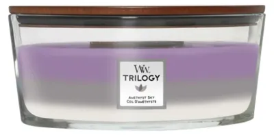 Productafbeelding van WoodWick Trilogy Heartwick Ellipse, kleur: Amethyst Sky