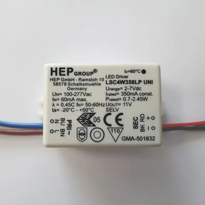 Produktbild von Astro LED Treiber 0,7 - 2,45W, 350mA, nicht dimmbar