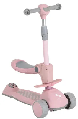 Produktbild von Byox Checkmate Lace Pink 2-in-1 Roller/Laufrad