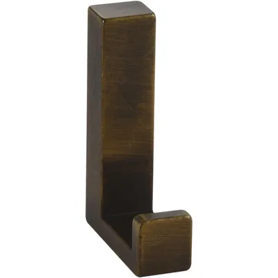Produktbild von MantelHaken Doradus GarderobenHaken 15x61mm, Haken ZN Messing schwarz gebürstet