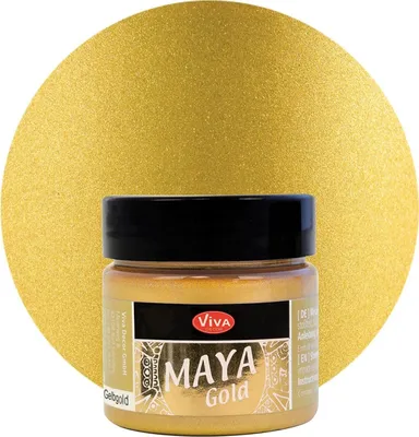 Immagine prodotto di Viva Decor 123291334 ViVA DECOR Maya Gold, 45 ml, gelbgold
