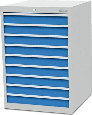 Image de Bedrunka + Hirth Armoire à tiroirs T736 705 mm, 9 tiroirs VA