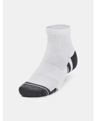 Produktbild von Socken UNDER ARMOUR PERFORMANCE Baumwolle 3P QTR 1379528-100 WEIß Größe: XL