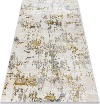 Produktbild von BLISS Z199AZ127 Teppich creme / gold – Abstraktion, modern, strukturell beige 80x150 cm