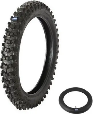 Produktbild von Reifen 2.50-14 Crossprofil mit Schlauch für Pit Bike Dirt Bike
