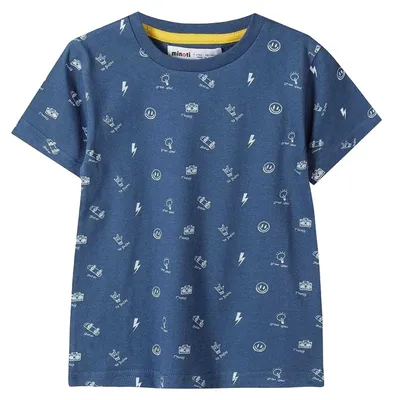 Produktbild von Minoti - T-Shirt für Jungen MN217 (92) (Blau)