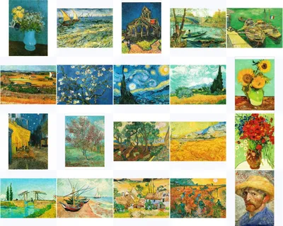 Produktbild von Kunstkarten-Topseller-Set Vincent van Gogh