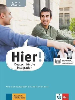 Immagine prodotto di Anane, S: Hier! A2.1 Kurs/Übungsbuch mit Audios und Videos