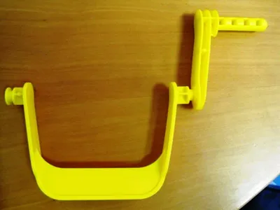 Immagine prodotto di Ricambi Big Waterplay: ruota idraulica, pale, manovella (grande) [giocattolo]