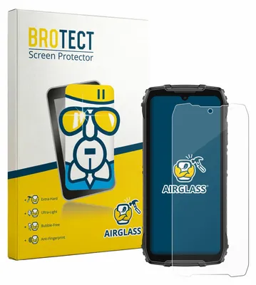 Produktbild von BROTECT Schutzglas für Ulefone RugKing 4 Pro Schutzfolie Panzer Folie Glas Display Schutz klar
