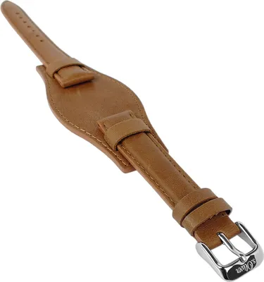 Produktbild von s.Oliver > Unterlageband 16mm Leder braun glatt mit Naht < SO-3379-LQ