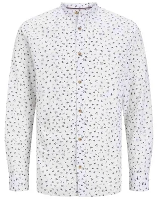 Image de Chemise Jack&Jones JJLINEN BAND AOP SHIRT LS pour Homme