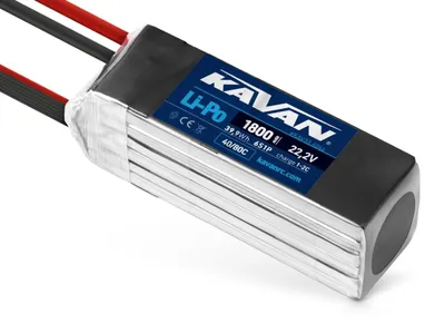 Obrázek produktu pro KAVAN Li-Po 1800mAh/22,2V 40/80C, 39,9Wh