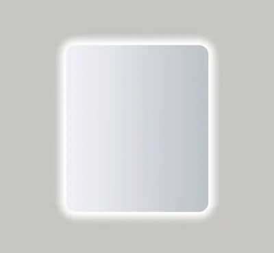 Obrázek produktu pro LED zrcadlo do koupelny s osvětlením Ambiente Rounded 60 x 70 cm 411-507