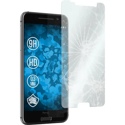 Produktbild von 1er-Pack PhoneNatic Glas-Folie klar  kompatibel mit HTC One A9 - Panzerglas für One A9