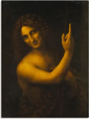 Produktbild von ARTland Leinwandbild Johannes der Täufer. 1513/16 Größe: 45x60 cm