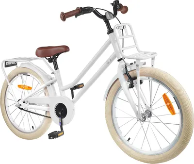 Image de vidaXL Vélo enfant 20 pouces pour 6-11 ans Blanc