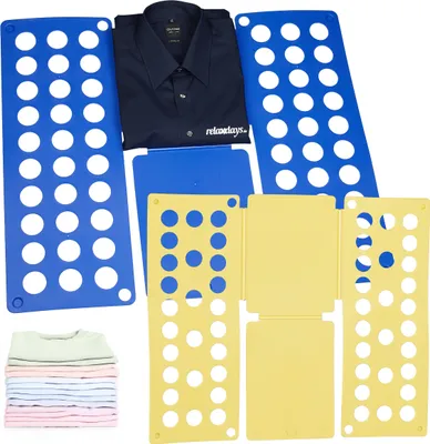 Produktbild von relaxdays Faltbrett 2er Set für Kleidung