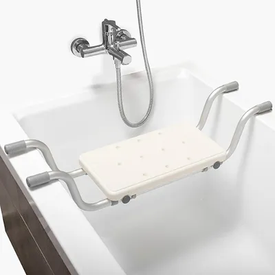 Image de Siège de douche suspendu pour baignoire, supportant jusqu'à 250 livres