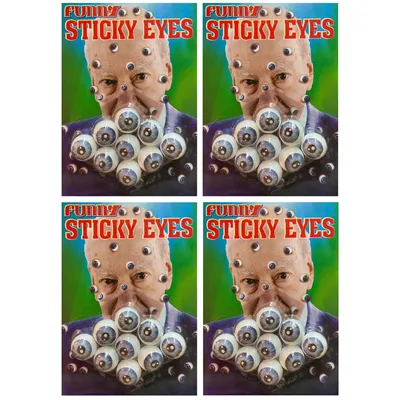 Produktbild von 4 Pack Halloween Deko Augen (9er Set)