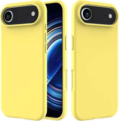 Produktbild von iPhone Air Hülle - Coverup Liquid Colour Back Cover - Sand Yellow