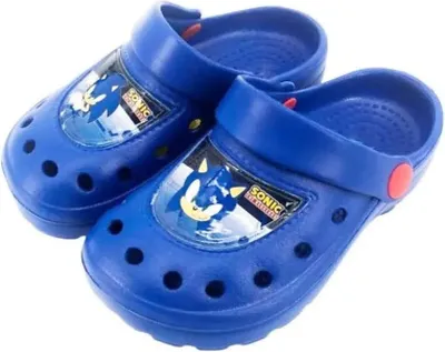 Produktbild von Sonic The Hedgehog Kinder Jungen Clogs Sandalen Badeschuhe Gr. 22-32 – Blau / 24