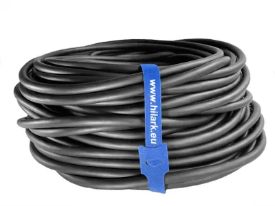 Produktbild von Hilark Gummileitung H07RN-F 4x1,5 mm² 4g1,5 mm Gummischlauchleitung Kabel Leitung Außenbereich Schwarz (50 meter)