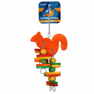 Produktbild von Feather World Vogelspielzeug Squirrel