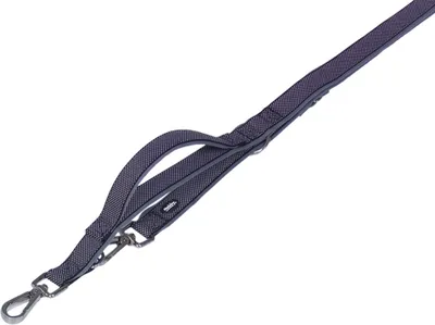 Produktbild von Nobby Führleine mit Kurzführer "Classic Preno Royal" schwarz L: 200 cm; B: 25/35 cm