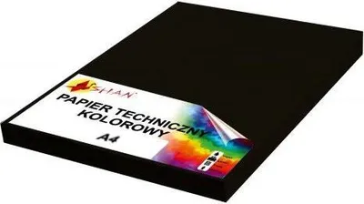 Zdjęcie produktu dla Papier techniczny A4 220g czarny 50 arkuszy