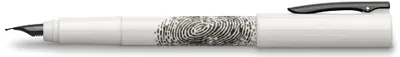 Produktbild von FABER CASTELL Füllhalter WRITink weiß Federbreite: M