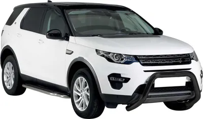 Image de Pare-buffle Avant pour Land Rover Discovery Sport 2014-2018 76 mm en Acier Noir