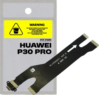 Image de Véritable prise de courant Bande de chargement Connecteur pour Huawei P30 Pro HL1VOGUEFL VER.D