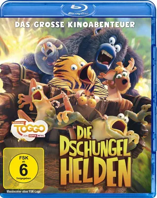 Produktbild von Die Dschungelhelden - Das große Kinoabenteuer