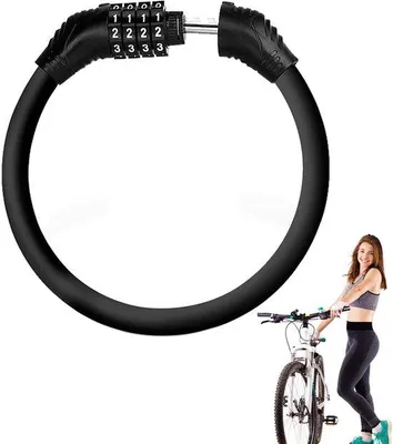 Productafbeelding van Famanu fietsslot - Combinatiecijfercode - Veilig en veelzijdig