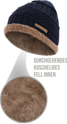 Image de Bonnet en fourrure d'hiver Normani