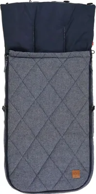 Produktbild von Kaiser Sommer-Fußsack Nikko - Navy Melange