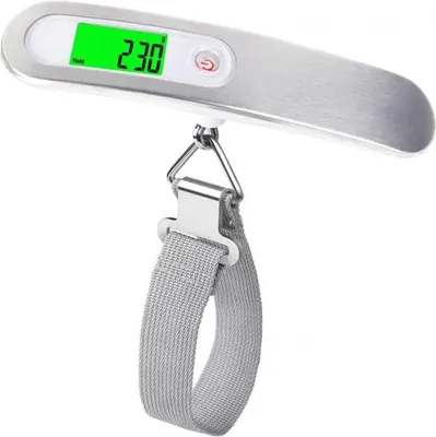 Obrázok produktu pre Digitálna, prenosná váha na batožinu, s nosnosťou 50 kg, s podsvietením