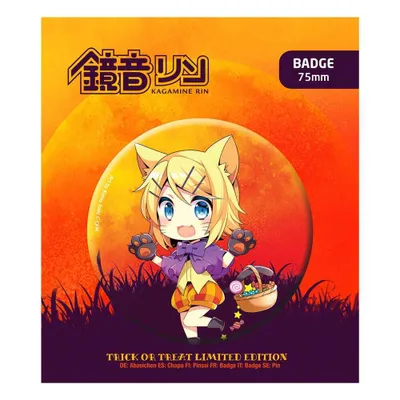 Image de Hatsune Miku Ansteck-Button Halloween Limited Edition Kagamine Rin