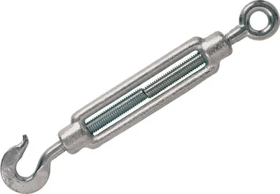 Produktbild von ToolTech 60800 Spannschraube Haken / Öse M6  vernickelt