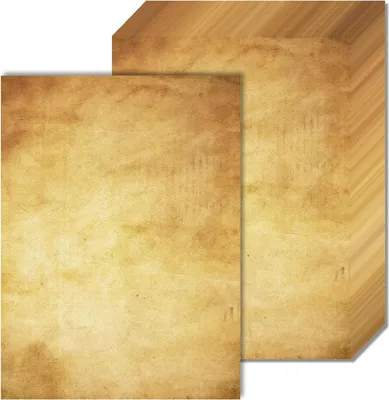 Produktbild von Briefpapier, altes Papier, Vintage-Schreibpapier, 50 Blatt, Papier im Vintage-Design, handgemachtes DIY-Briefpapier, doppelseitig bedruckt, Briefpapier im Antik-Look für Vintage-Einladungen und Briefe