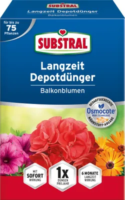Produktbild von SUBSTRAL® Langzeit Depotdünger Balkonblumen 750 g