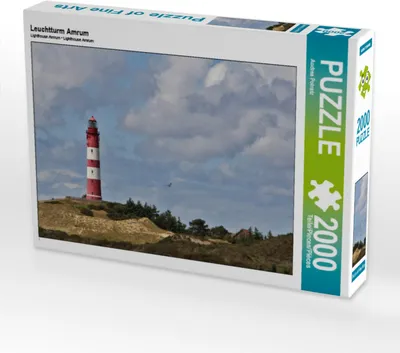 Produktbild von CALVENDO Puzzle Leuchtturm Amrum 2000 Teile Puzzle quer | 2000 Teile Lege-Größe 90x67cm Foto-Puzzle für glückliche Stunden