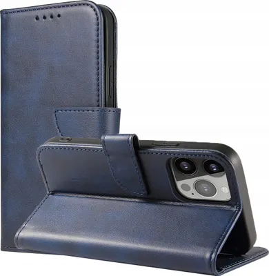 Produktbild von Magnethülle für Xiaomi Redmi Note 12 5G / Poco X5 5G Flip Cover Wallet Stand Blau