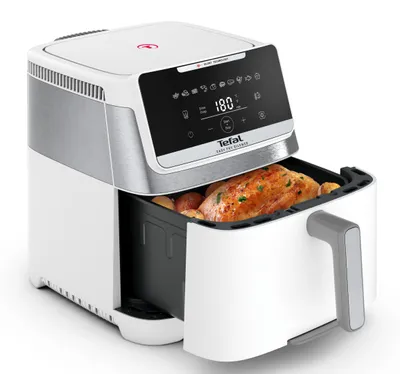 Produktbild von Tefal Easy Fry Silence EY8421E0, Heißluftfritteuse, 7 l, 2 kg, 220 °C, 6 Person(en), Einzelbild