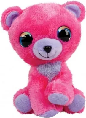 Productafbeelding van Lumo Stars Knuffelbeer Aardbei, Speelgoeddiertjes, vanaf 3 jaar